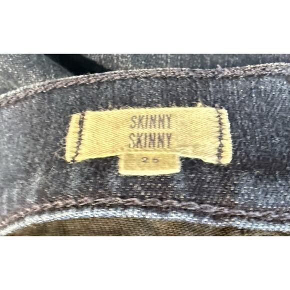 Madewell Jeans Skinny Skinny Zipper Ankle Size 25 - Picture 6 of 7